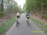Auf dem Radweg nach Birkenfeld