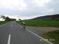 Anstieg nach Rinzenberg